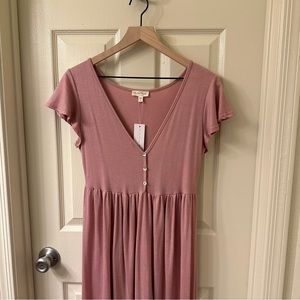 See You Monday Maxi Dress, Pink